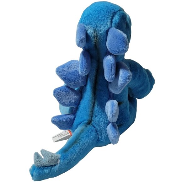 Adventure Planet Heirloom Collection Blue Stegosaurus 12 inch Plush Dinosaur Toy - Picture 3 of 6